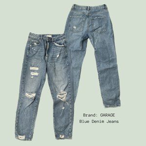 GARAGE| Ripped Mom Jeans